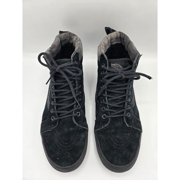 VANS Sk8-Hi MTE Leather High Top Skateboarding Sneaker Shoe Black Unisex 8M/9.5W main image 5